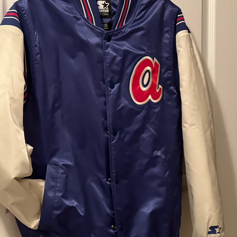 Atlanta Braves starter jacket XS
